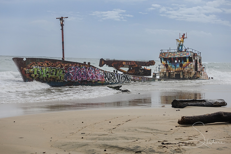 Yicel Shipwreck in Manzanillo, Costa Rica.