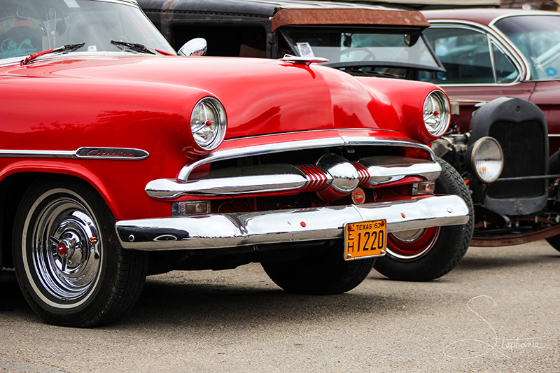 Photo of a car at the Lonestar Roundup.