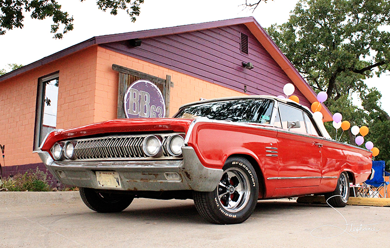 Classic car at BB63 Salon.