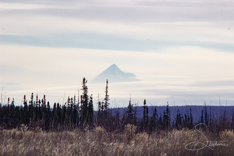 A part of the Hayes Range visible from Eielson Air Force Base, Alaska.