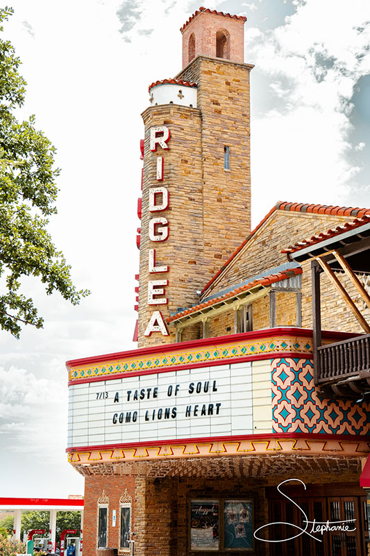 The Ridglea Theater in Fort Worth, Texas.